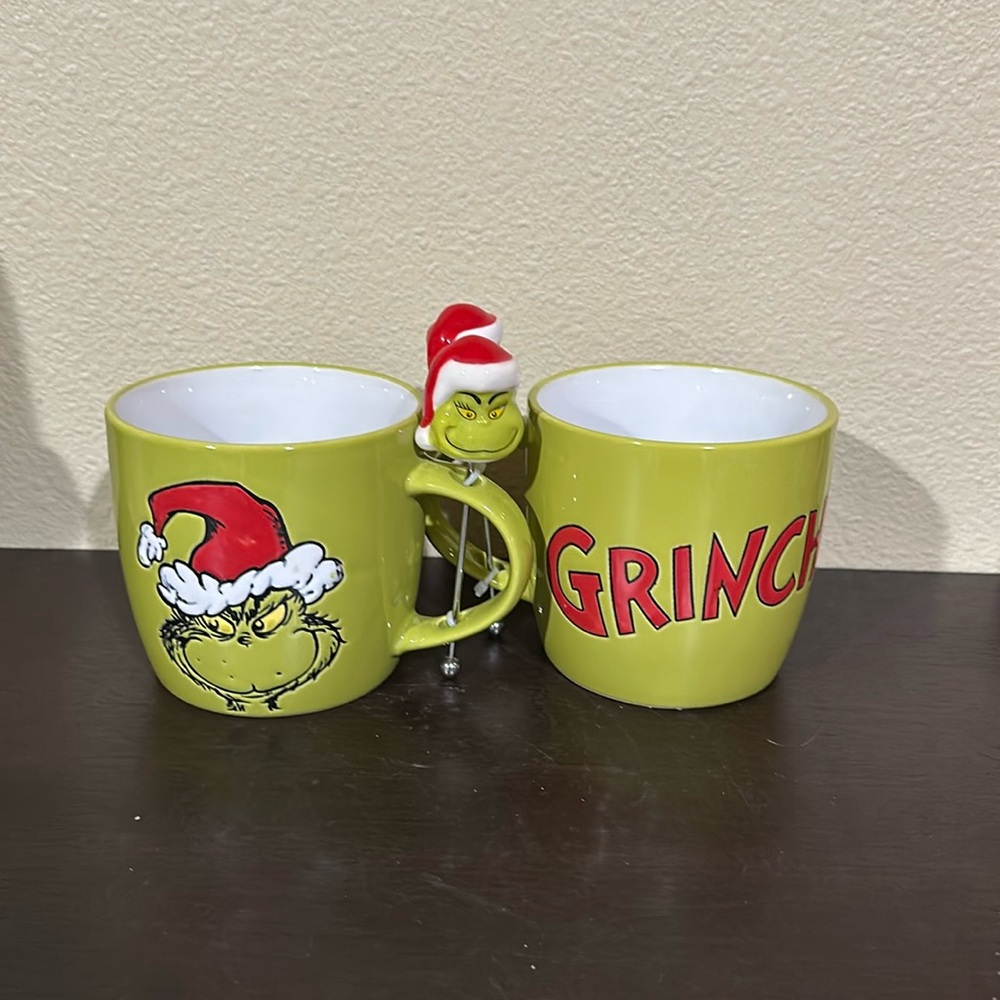 New Grinch ceramic mug